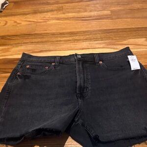 GAP Women's Dark Gray Jean Shorts